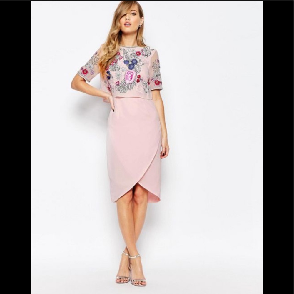 Frock and frill dress